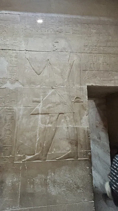 Detailed limestone relief from the Tomb of Kagemni in Saqqara, Egypt