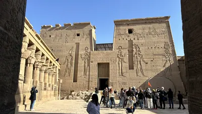 Temple of Isis on Agilkia Island, Aswan, Egypt